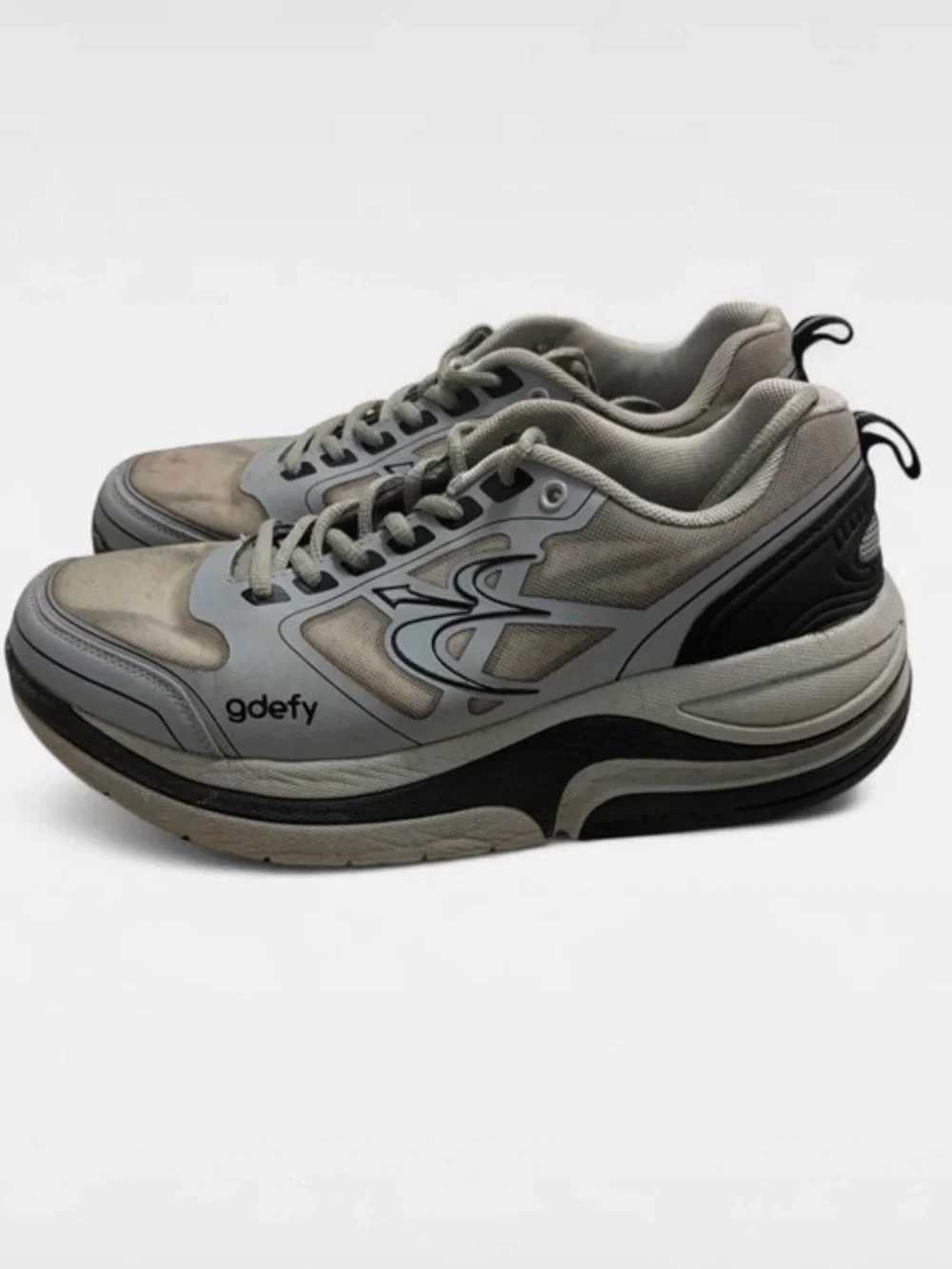 Gravity Defyer G-Defy Ion Men’s Gray Walking Shoes Size 9